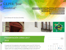 Tablet Screenshot of ceperjosesandoval.com